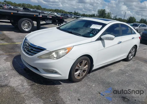 2011 Hyundai Sonata Limited from USA, damaged, VIN 5NPEC4AC0BH221200